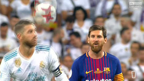 Messi lèm bèm chửi Ramos vì bị chơi xỏ