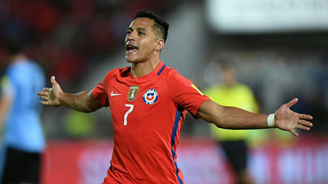 Sanchez vẫn bị triệu tập lên ĐT Chile dù chấn thương