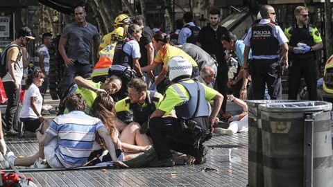 IS tấn công khủng bố tại Barcelona, ít nhất 13 người chết
