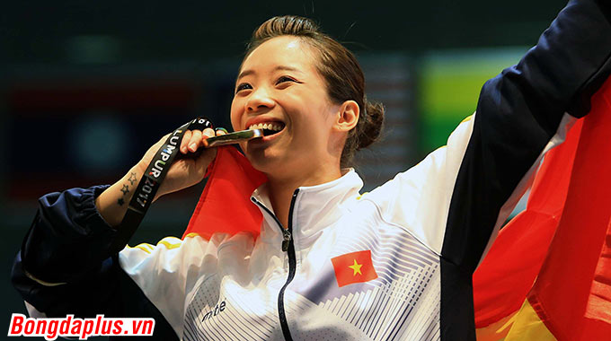 Dương Thúy Vi giành HCV đầu tiên cho Việt Nam ở SEA Games 29