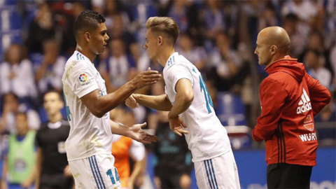 Zidane dùng tới 19 cầu thủ ở 4 trận gần đây của Real