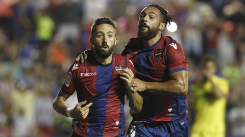 Đánh bại Villarreal, Levante lần đầu thắng lợi ngày ra quân La Liga