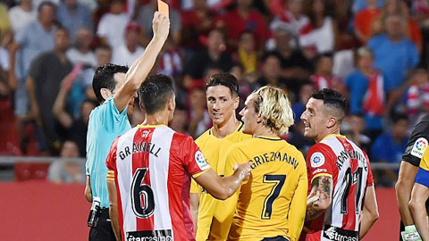"Mưa thẻ đỏ" vòng đầu La Liga: Vì trọng tài hay cầu thủ?