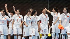 ĐT futsal nữ Việt Nam giành trọn 3 điểm trước Myanmar