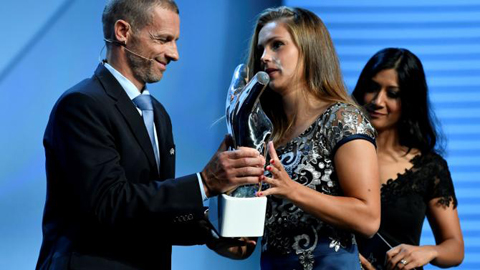UEFA trao các danh hiệu cá nhân trong mùa giải 2016/17