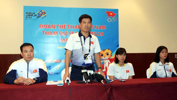 Đoàn TTVN gặp gỡ giới truyền thông tác nghiệp tại SEA Games 29