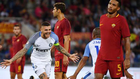 Inter thắng Roma 3-1: Đổi vận sắc xanh-đen
