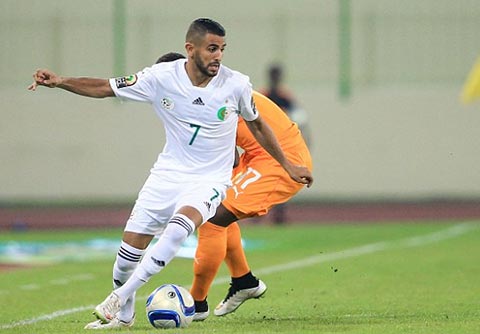 Mahrez được cho phép rời trung tâm huấn luyện của ĐT Algeria