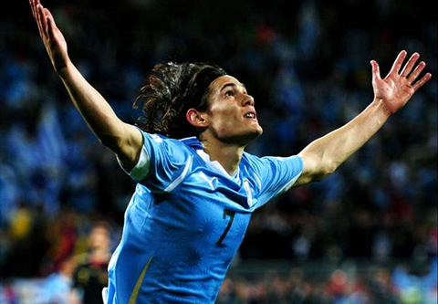 Cavani là niềm hy vọng của Uruguay