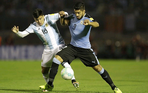 Uruguay đã có trận đấu quả cảm trước Argentina
