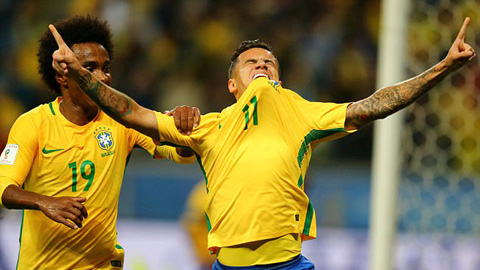 Neymar lý giải nguyên nhân Coutinho bật khóc dù ghi bàn cho ĐT Brazil