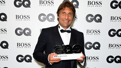 Conte nhận giải thưởng cá nhân QG ở London