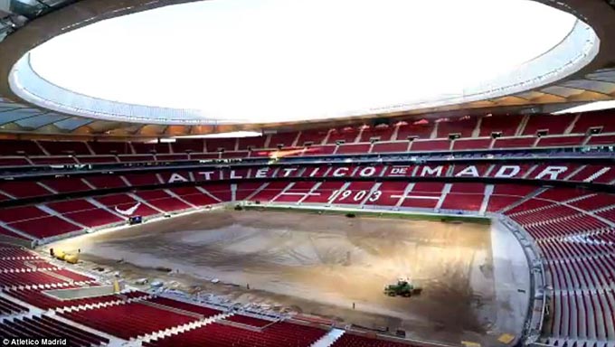 Sân Wanda Metropolitano được tài trợ bởi công ty BĐS của Trung Quốc