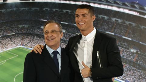 Chủ tịch Real Madrid, Florentino Perez: “Ronaldo vẫn hạnh phúc ở Real”