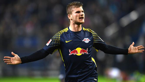'Turbo' Werner bứt phá gần 2/3 sân ghi bàn cho RB Leipzig