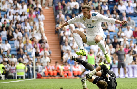 Bale bỏ lỡ quá nhiều cơ hội trận này