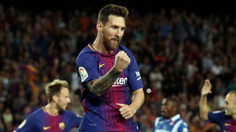 Messi phá kỷ lục ghi bàn tại derby xứ Catalan