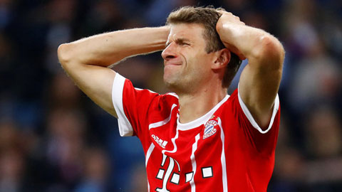 Bayern thua trận trước Hoffenheim: Mueller không còn là Raumdeuter