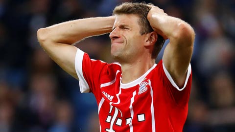 Mueller cán mốc 400 trận cho Bayern: Mốc son, vận xui