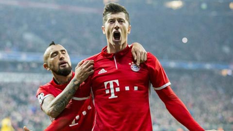 Bayern đau đầu với 'điểm nổ' Lewandowski