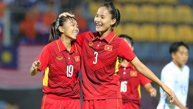 ĐT nữ Việt Nam lọt vào danh sách bầu chọn Cúp Chiến thắng 2017