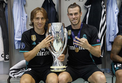 Bale hòa nhập tốt với Real nhờ có Modric