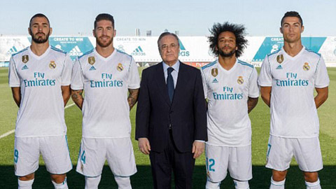 Các đội trưởng của Real Madrid gặp vận... thẻ đỏ