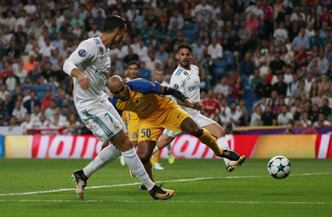Ronaldo trở lại và ngay lập tức ghi bàn