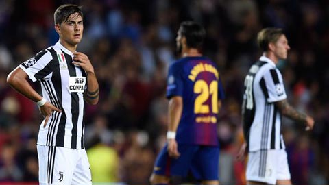 Lá cờ đầu Juventus thua  tan nát 0-3 trước Barca