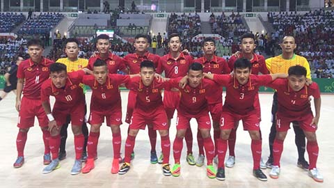 ĐT futsal Việt Nam thua ngược Đài Loan