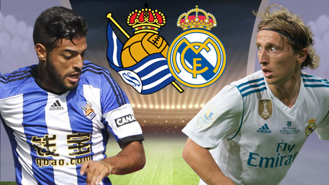 Nhận định bóng đá Sociedad vs Real Madrid, 1h45 ngày 18/9: Giăng lưới bắt Kền kền