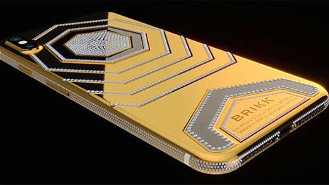 iPhone X thiết kế từ vàng nguyên khối, nạm kim cương có giá hơn 1,5 tỷ đồng