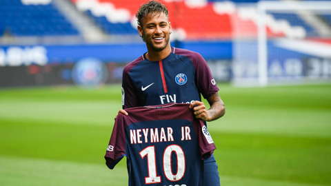 Nhờ Neymar, PSG tăng gần gấp đôi lượng áo đấu bán ra