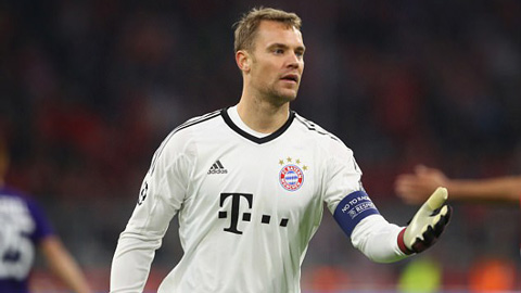 Bayern xác nhận mất Neuer đến hết năm 2017