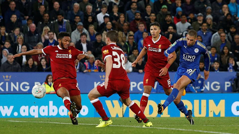 Liverpool phòng ngự rất lỏng lẻo trong trận gặp Leicester