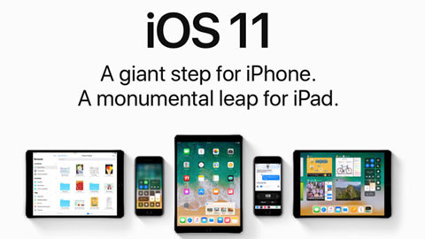 Apple phát hành iOS 11 cho iPhone, iPad với nhiều cải tiến