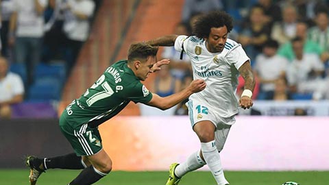Marcelo gặp chấn thương trong trận Real thua Betis