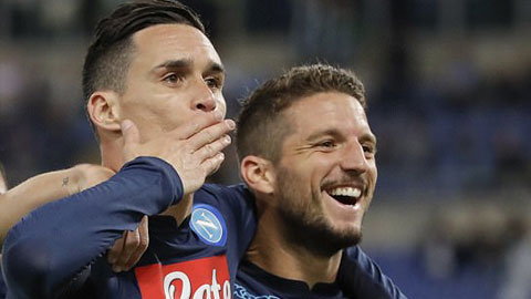 Vòng 5 Serie A: Đại thắng Lazio, Napoli cưỡi đỉnh cùng Juventus