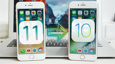 Hướng dẫn hạ cấp iOS 11 xuống iOS 10.3.3 nhanh nhất
