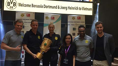 CLB Borussia Dortmund sang Việt Nam thúc đẩy đào tạo trẻ
