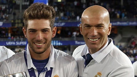 Zidane gợn buồn trước cuộc đối đầu với cậu cả Enzo