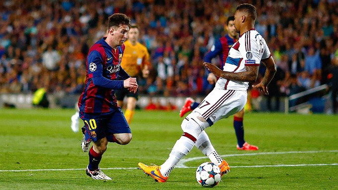 Messi là nỗi ác mộng của rất nhiều hậu vệ trứ danh