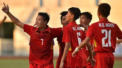 U16 Việt Nam giành vé dự VCK U16 châu Á 2018
