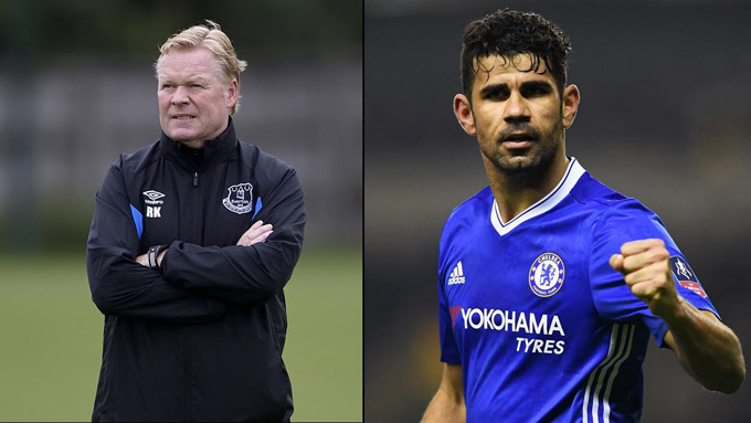 Chelsea từ chối bán Costa cho Everton với giá 70 triệu bảng