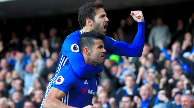 Với Fabregas, Costa luôn là đồng đội