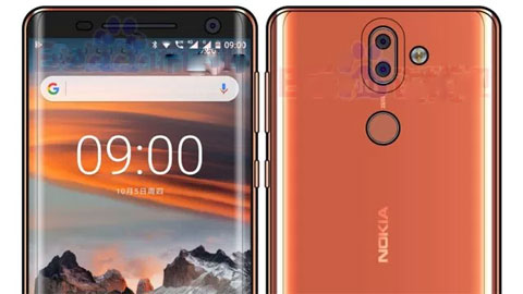 Nokia 9 bất ngờ lộ ảnh thực tế với màn hình cong ấn tượng
