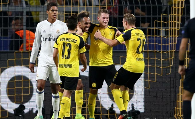 Real vẫn thường gặp khó mỗi khi phải làm khách trước Dortmund