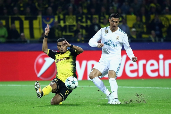 Ronaldo chấm dứt hy vọng của Dortmund khi hoàn tất cú đúp ở trận này