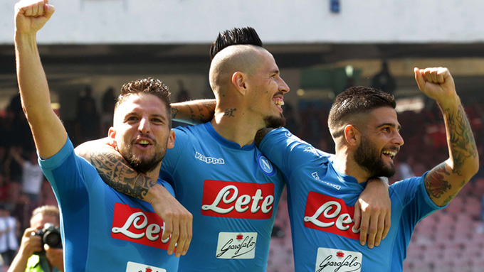 Vòng 7 Serie A: Napoli thắng thảnh thơi, Inter vất vả bảo toàn thành quả