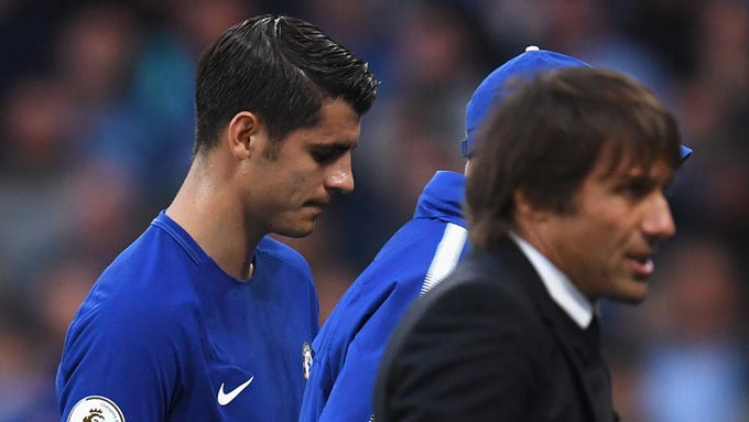 Chấn thương gân khoeo tại Chelsea đã khiến Morata lỡ hẹn ở đợt tập trung ĐT Tây Ban Nha